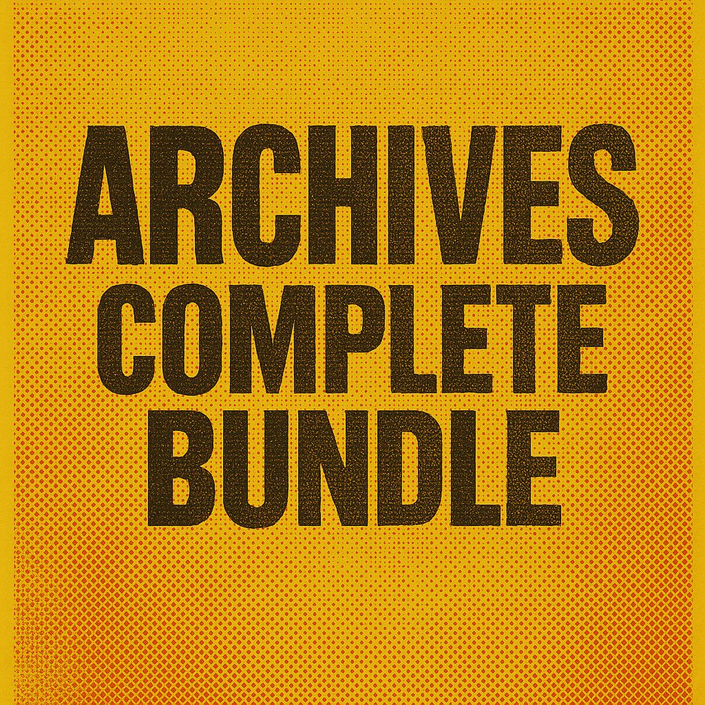 Archives - COMPLETE BUNDLE (75% off)
